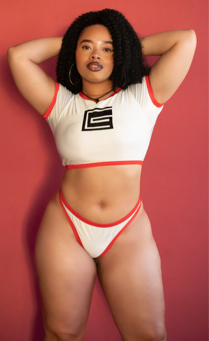 GC CLASSIC Two Piece Swimsuit - Red GC Apparel