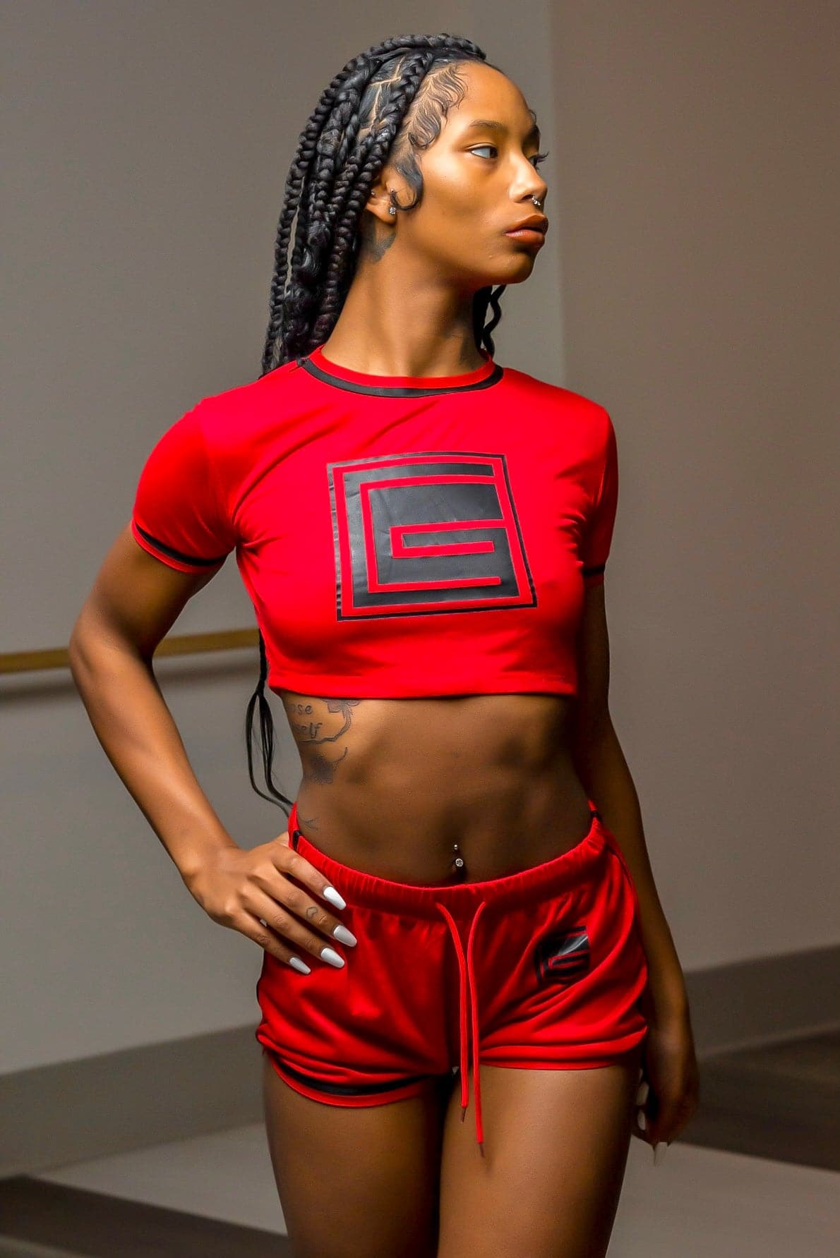 GC CLASSIC Crop Top Lounge Set - Multiple Colors GC Apparel